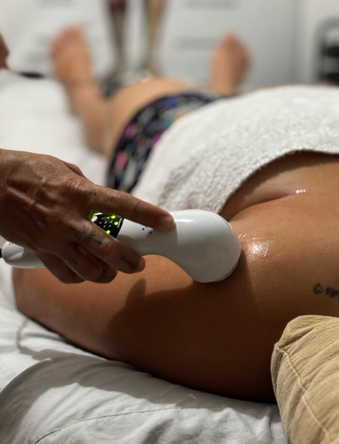 Ultrasonido Terapia de ultrasonido hombro